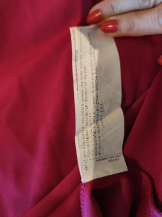 vestido mango talla m buganvilla