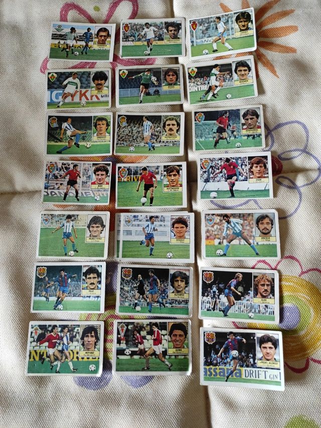 Set di carte collezionabili Liga 84-85