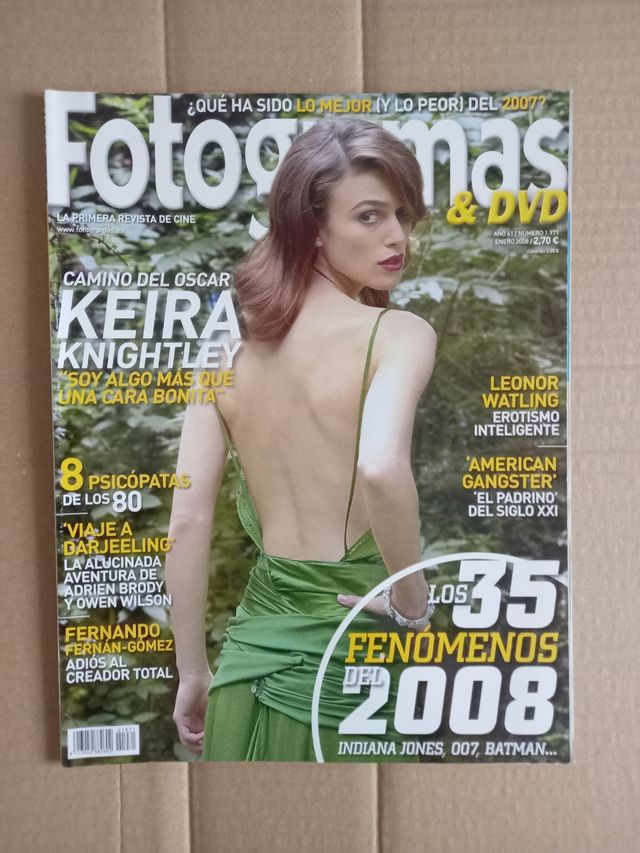 Revista Fotogramas Enero 2008