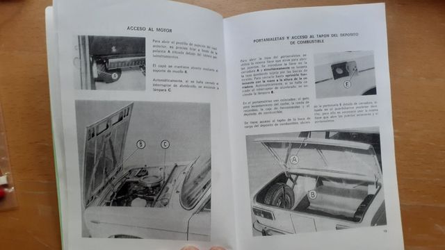 Manual instrucciones Seat 1430 primera serie
