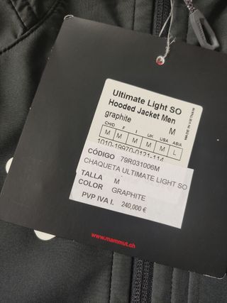 Chaqueta Mammut Windstopper