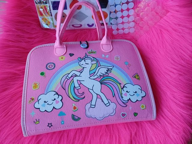 NUEVO tablero montessori rosa unicornio mariposa