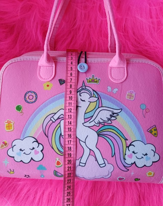 NUEVO tablero montessori rosa unicornio mariposa