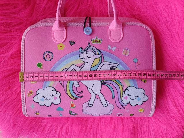 NUEVO tablero montessori rosa unicornio mariposa
