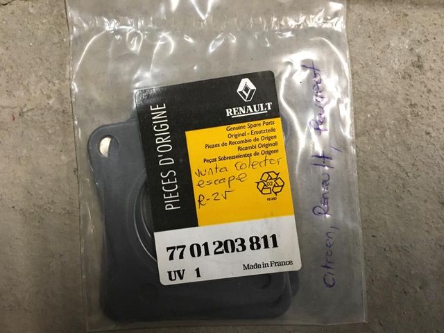 Juntas colector escape Renault 25