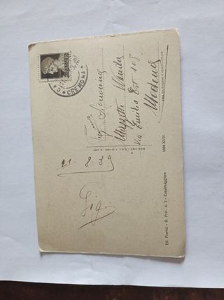 G 20  N 2 CARTOLINE VINTAGE VIAGGIATE  CREMONA E  