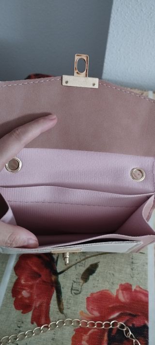 Bolso cartera con solapa nueva