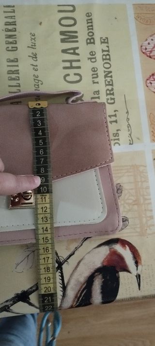 Bolso cartera con solapa nueva