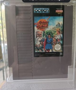NINTENDO NES PAL ESPAÑA ,EL PRINCIPE VALIENTE+CAJA