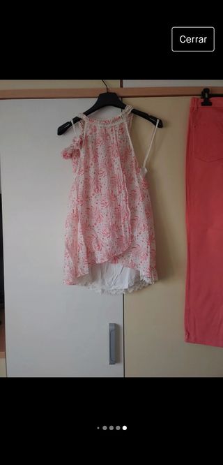 Conjunto pantalon y blusa
