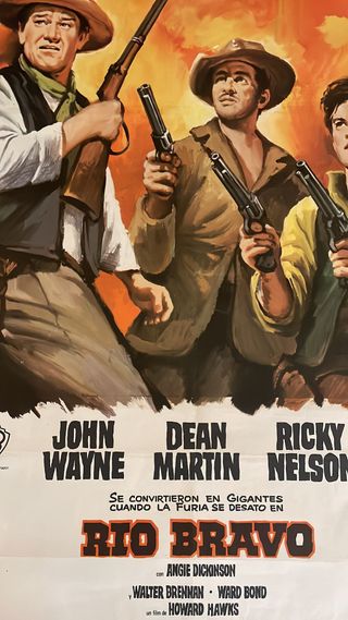 RIO BRAVO POSTER ORIGINAL 70 X 100 