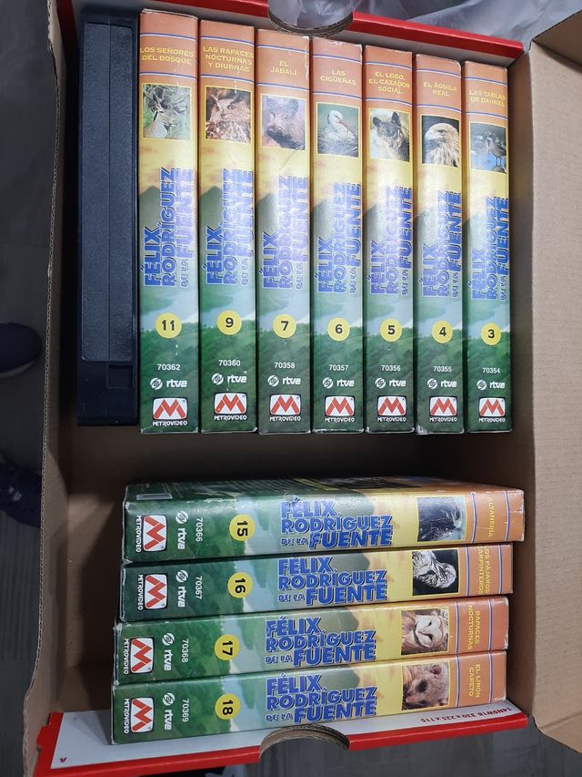 colección videos Félix Rodríguez de la fuente