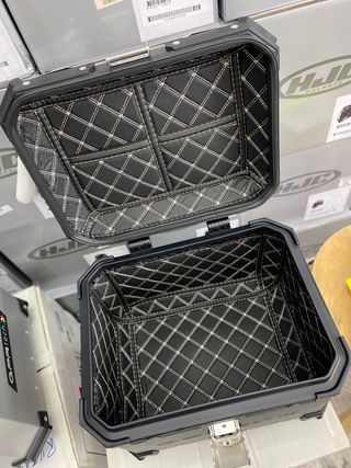 BAÚL MOTO GPR ALUMINIO NEGRO 26L