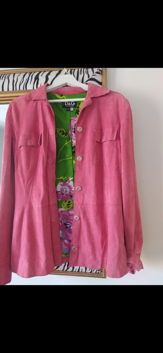 Chaqueta de Ante Dolce & Gabbana