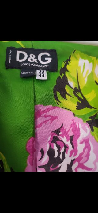 Chaqueta de Ante Dolce & Gabbana