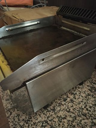 Plancha industrial o sacacorchos pared