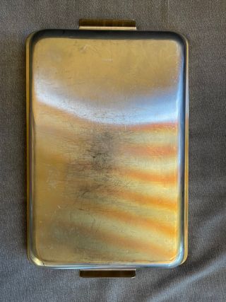 Teglia in acciaio inox 18/10 rettangolare