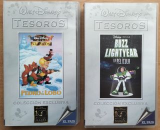 WALT DISNEY (Coleccion tesoros) 15 VHS.