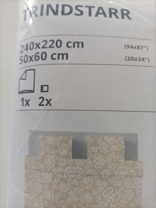 TRINDSTARR
Funda nórdica+2 fundas almohada, 240x22