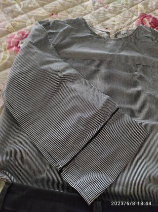 conjunto de minifalda pushup y camisa