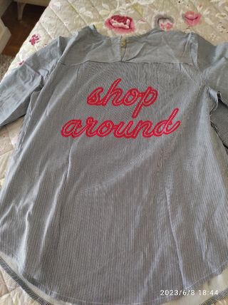 conjunto de minifalda pushup y camisa