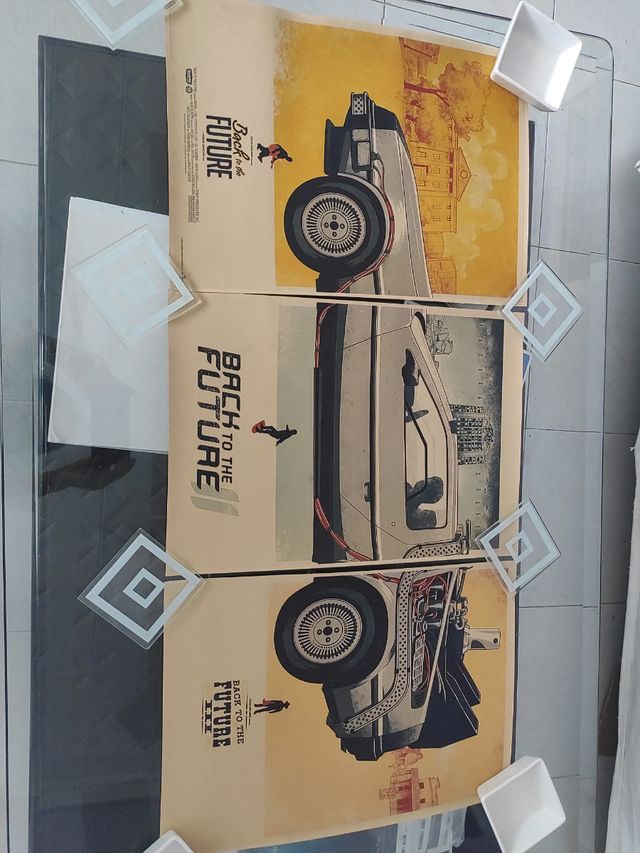 Laminas Regreso al Futuro