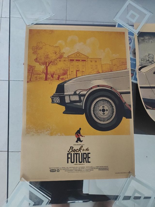 Laminas Regreso al Futuro