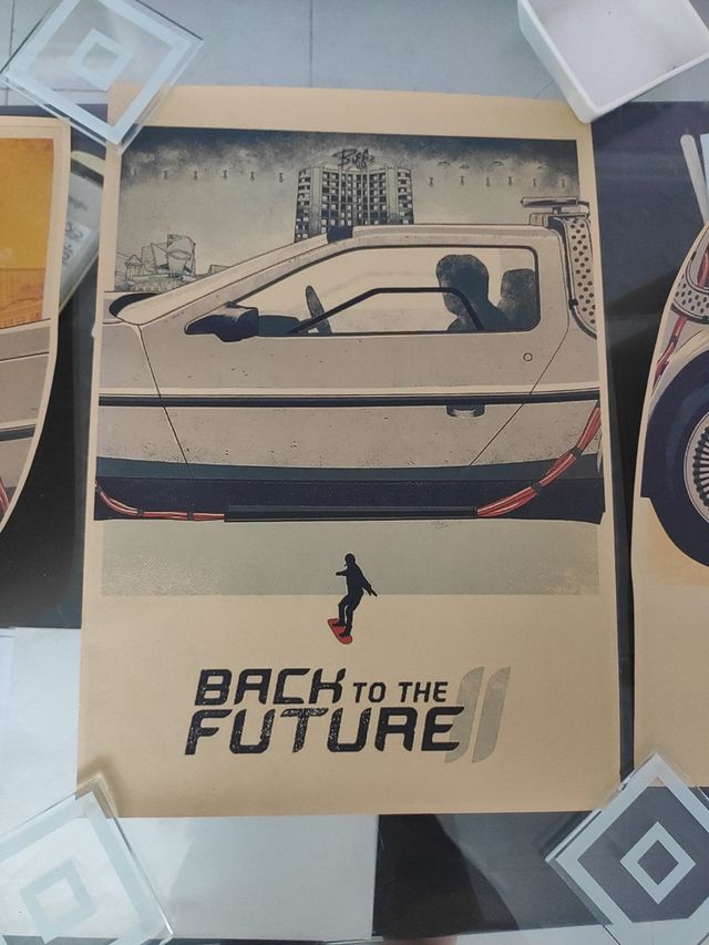 Laminas Regreso al Futuro