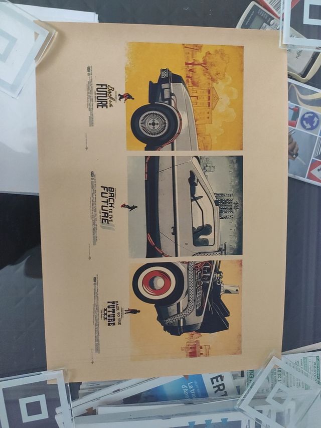 Laminas Regreso al Futuro