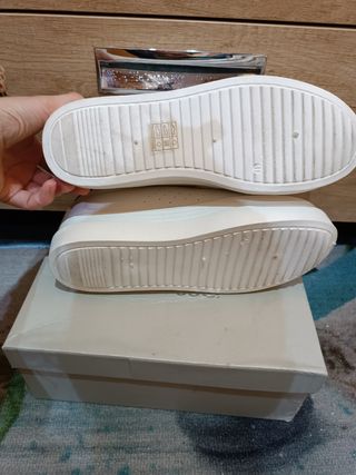 Zapatillas blancas plataforma