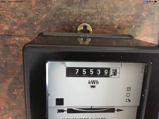 Contador de luz años 60.