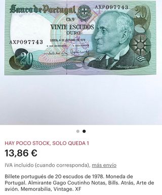 Lote 4 billetes 5€