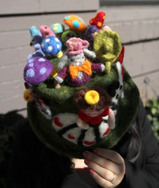 Alicia en el país de las maravillas hecho a mano