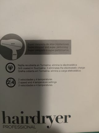 secador de pelo