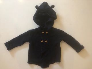 Chaqueta punto entretiempo Kiabi bebé 9 meses