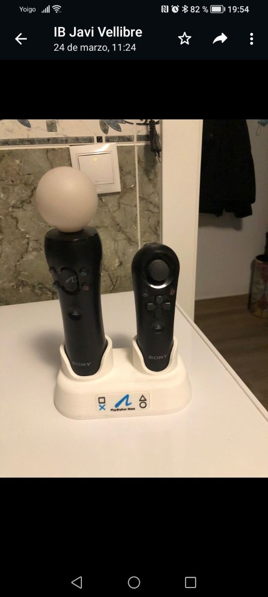 Soporte mandos PSMove