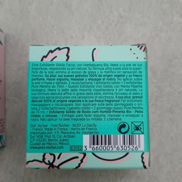 Exfoliante sólido YR NUEVO