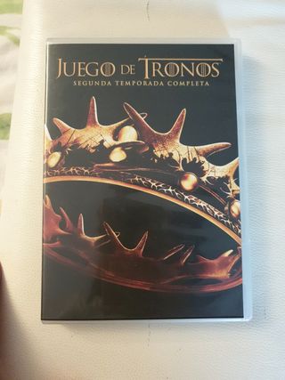 Juego de tronos segunda temporada en DvD.