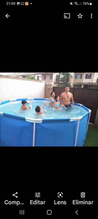PISCINA DESMONTABLE+DEPURADORA FILTRO ARENA