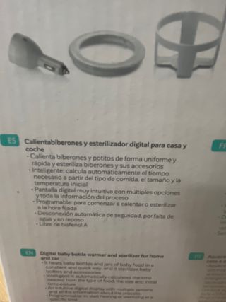 Se vende  calienta biberones 