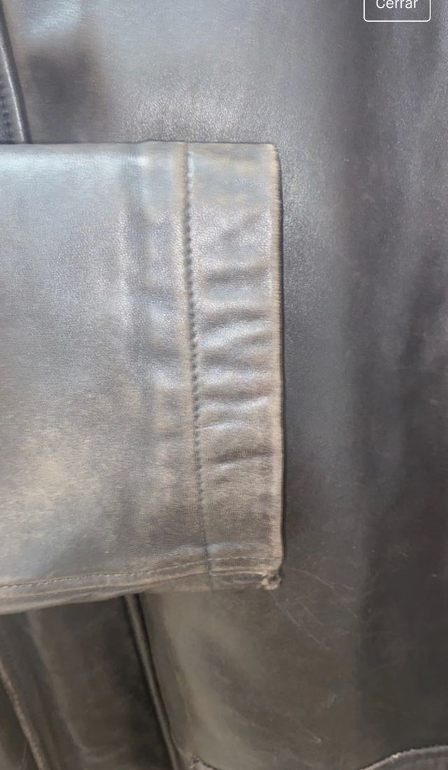 Chaquetón cuero piel caballero Cortefiel L
