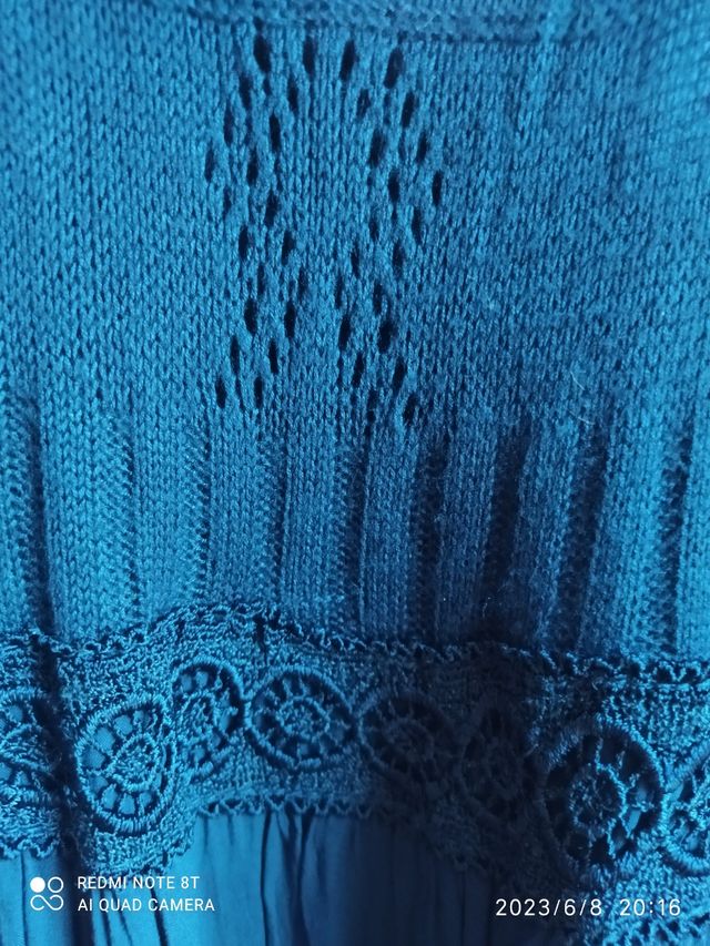 vestido azul M/ L/XL