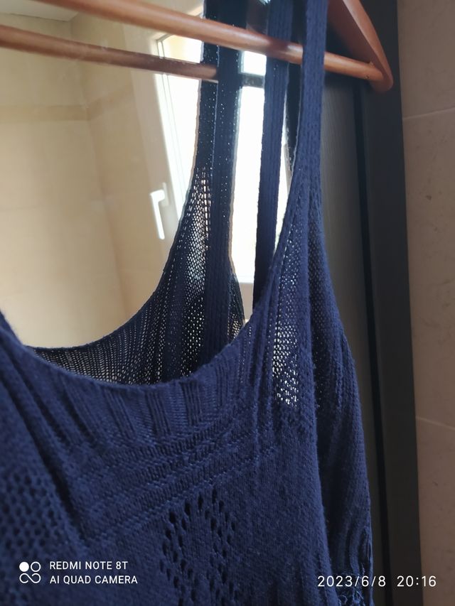 vestido azul M/ L/XL