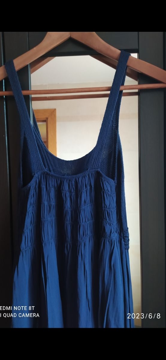 vestido azul M/ L/XL