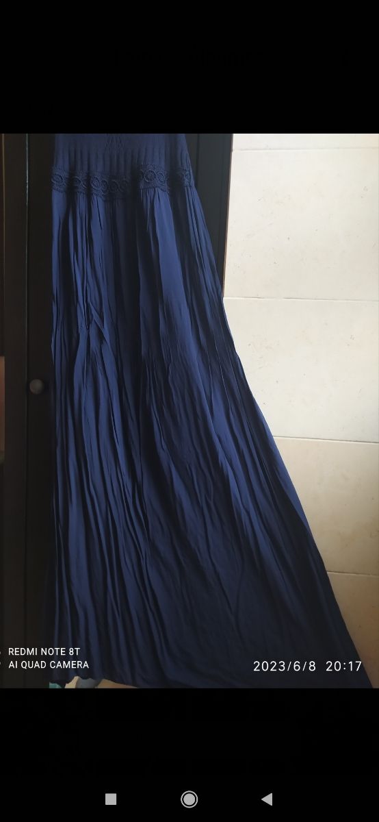 vestido azul M/ L/XL