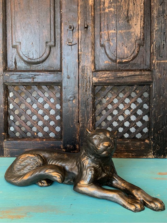 FIGURA VINTAGE PANTERA NEGRA