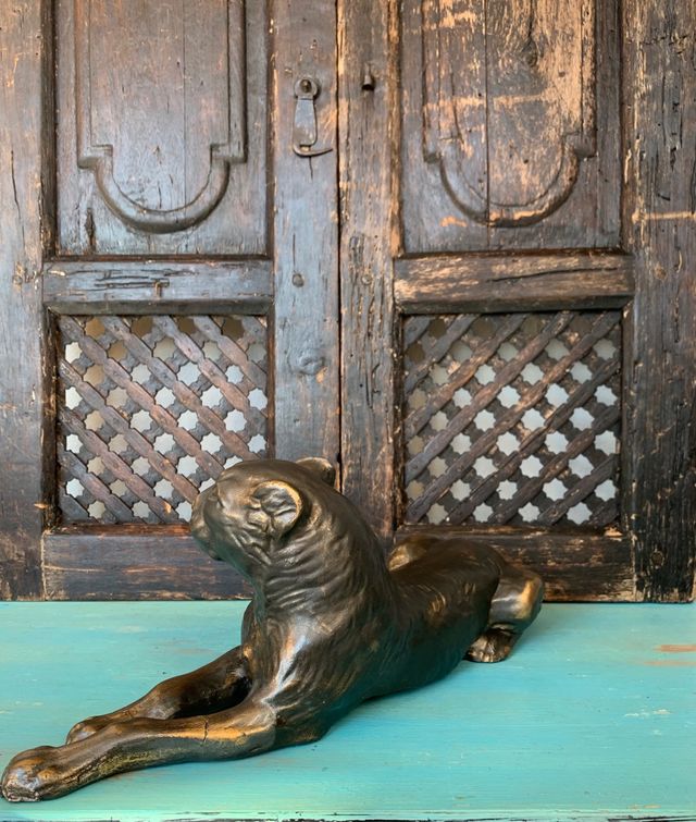 FIGURA VINTAGE PANTERA NEGRA