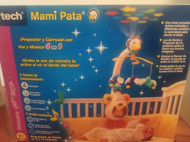 Mamá pata con música y luces