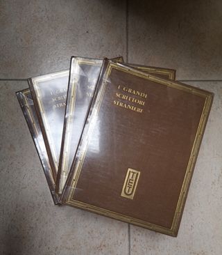 collana di 4 libri vintage I grandi scrittori stra