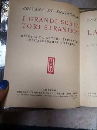 collana di 4 libri vintage I grandi scrittori stra